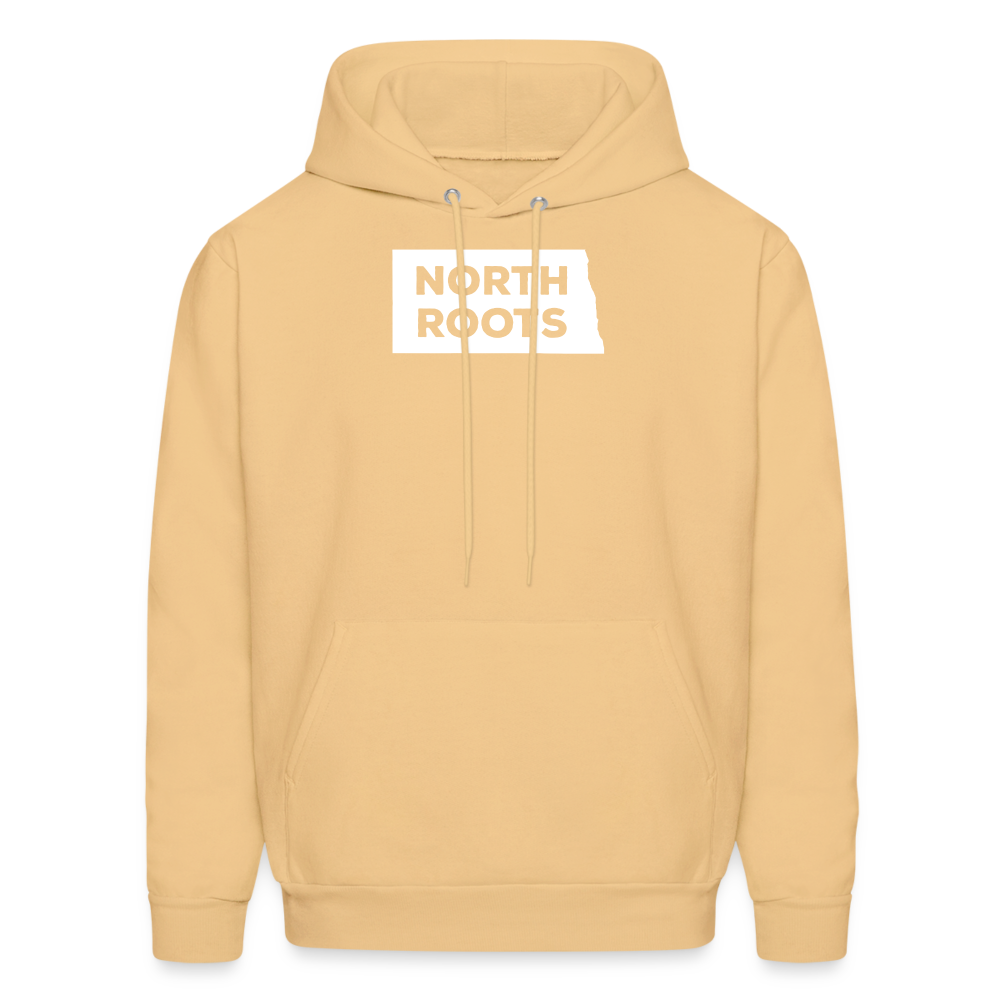 S00034North Dakota- Love  Men's Hoodie - light gold 