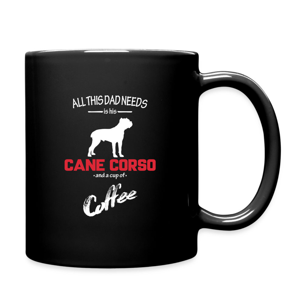 K00229 Cane corso owner Mug - black
