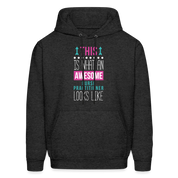 Nurse Practitioner Hoodie - This is what an awesome Nurse Practitioner looks like S00066 Men's Hoodie - charcoal grey
