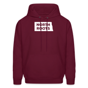 S00034North Dakota- Love  Men's Hoodie - burgundy