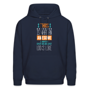 Computer system analyst Hoodie - This is what an awesome Computer system analyst looks like  S00064 Men's Hoodie - navy