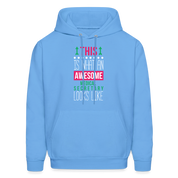 Medical Secretary This is what an awesome Medical Secretary looks like  S00078Men's Hoodie - carolina blue