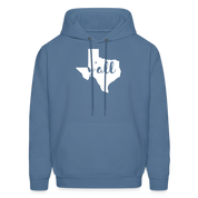 S00043 Texas -Y'all  Men's Hoodie - denim blue