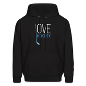 Love Hockey Hoodie S00294 - black