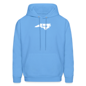 S00033 North Carolina- Love Men's Hoodie - carolina blue