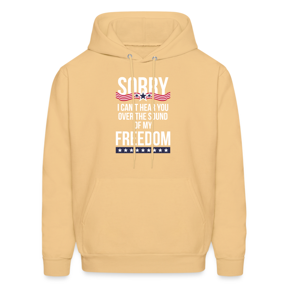 Patriot Sound of freedom  S00052 Men's Hoodie - light gold 