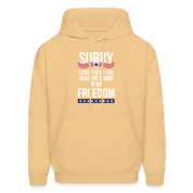 Patriot Sound of freedom  S00052 Men's Hoodie - light gold 