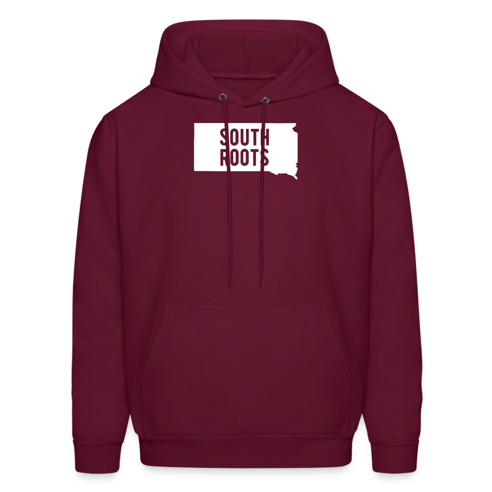 S00041 South Dakota - South Roots Men's Hoodie - burgundy