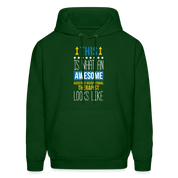 TThis is what an awesome Assistant occupational therapist looks like S00072 Men's Hoodie - forest green