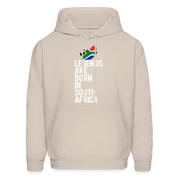 Legends are born in South Africa Unisex Hoodie - Sand