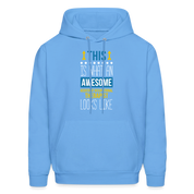 TThis is what an awesome Assistant occupational therapist looks like S00072 Men's Hoodie - carolina blue