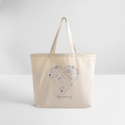 I love chemistry heart design Tote Bag - natural
