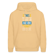Occupational therapist Hoodie - This is what an awesome Occupational therapist looks like S00073 Men's Hoodie - light gold 