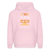 Market Research Analyst This is what an awesome Market Research Analyst looks like  S00087 Men's Hoodie - pale pink