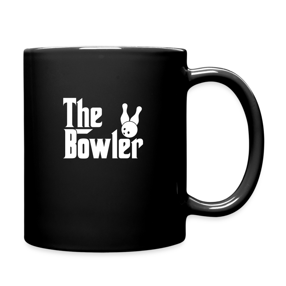 The Bowler Full Color Mug - black