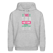 Medical Secretary This is what an awesome Medical Secretary looks like  S00078Men's Hoodie - heather gray
