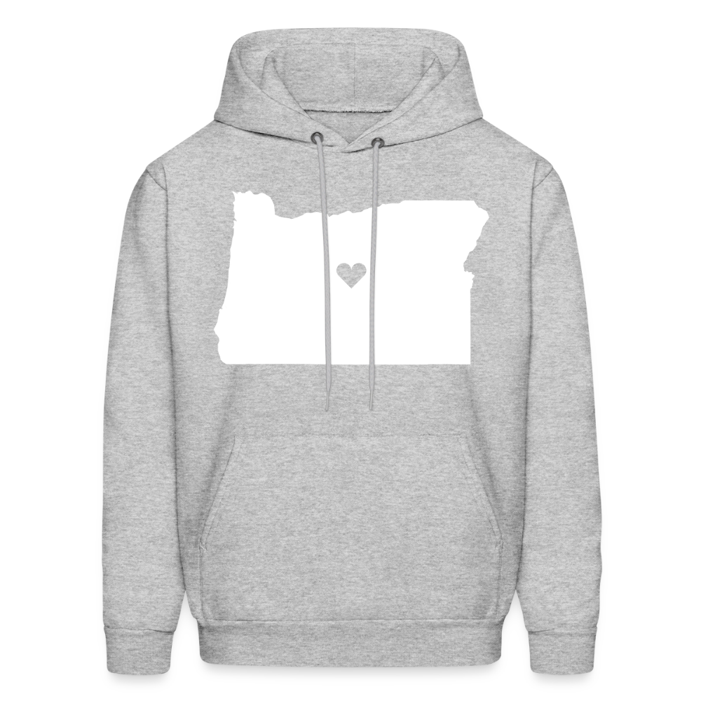 Oregon Love Hoodie - heather gray