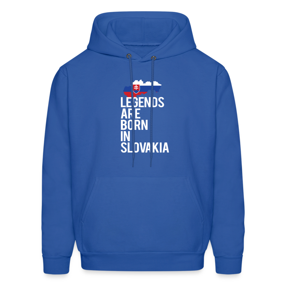 Legends are born in Slovakia Unisex Hoodie - royal blue