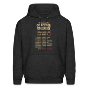 K00800   Computer Engineer Hoodie - Computer Engineer see also WIZARD, MAGICIAN, Computer Engineer Gift - charcoal grey