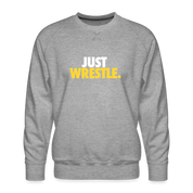 Just wrestle Crewneck - heather grey