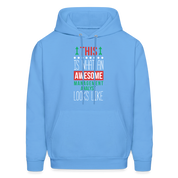 Management analyst This is what an awesome Management analyst looks like S00077 Men's Hoodie - carolina blue