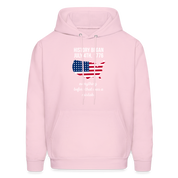 Patriot History began July 4th, 1776, everything before that was a mistake  S00055 Men's Hoodie - pale pink