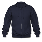S00372  American Grown with irish roots Unisex Zip Hoodie Irish Roots Men's Zip Hoodie - navy