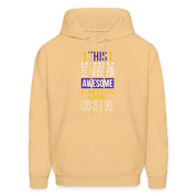 Financial advisor This is what an awesome Financial advisor looks like S00075Men's Hoodie - light gold 