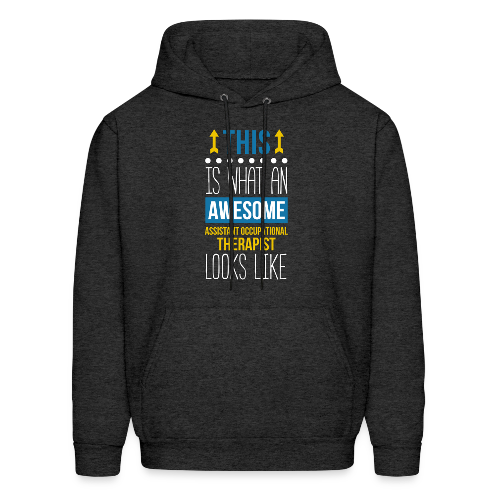 TThis is what an awesome Assistant occupational therapist looks like S00072 Men's Hoodie - charcoal grey
