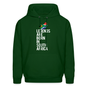 Legends are born in South Africa Unisex Hoodie - forest green