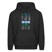 This is what an awesome Massage Therapist looks like S00079 Men's Hoodie - charcoal grey