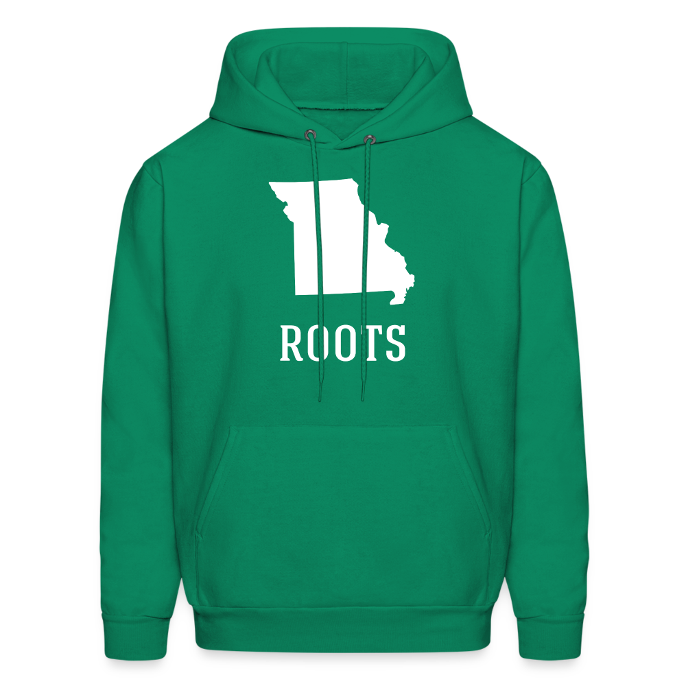 S00025 Missouri - Roots  Men's Hoodie - kelly green