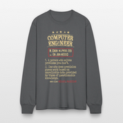 K00800 Computer Engineer crewneck - Computer Engineer see also WIZARD, MAGICIAN, - charcoal
