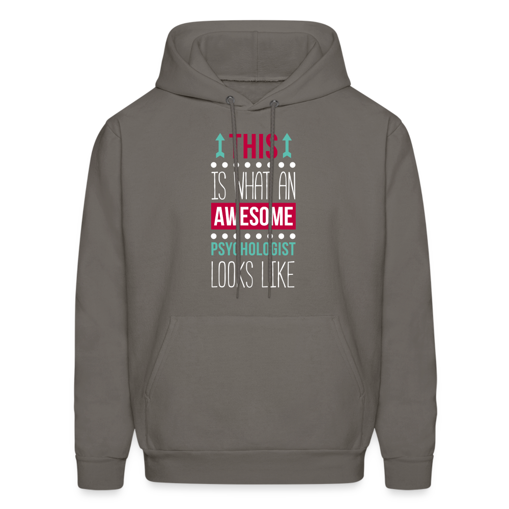 Psychologist This is what an awesome Psychologist looks like S00107 Men's Hoodie - asphalt gray