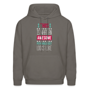 Psychologist This is what an awesome Psychologist looks like S00107 Men's Hoodie - asphalt gray