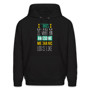 This is what an awesome Mechanic looks like S000103 Men's Hoodie - black