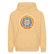 Buddhist Hoodie - Peace around me, face above me, light within me, grace below me Crewneck Gift - light gold 
