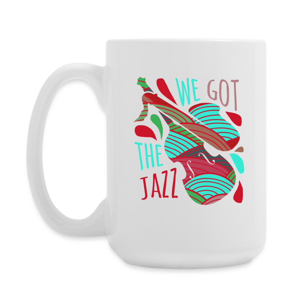 Tea Mug 15 oz - white