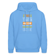 Registered nurse Hoodie - This is what an awesome Registered nurse looks like S00071 Men's Hoodie - carolina blue
