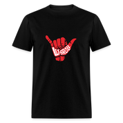 S00347 BJJ Let's roll Gift, Woman's tee, Unisex T-shirt, V-neck, Summer ApparelUnisex Classic T-Shirt - black