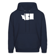 S00047 Washington -Love Men's Hoodie - navy