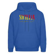 Sicilian and proud of it Unisex Hoodie - royal blue