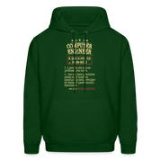 K00800   Computer Engineer Hoodie - Computer Engineer see also WIZARD, MAGICIAN, Computer Engineer Gift - forest green