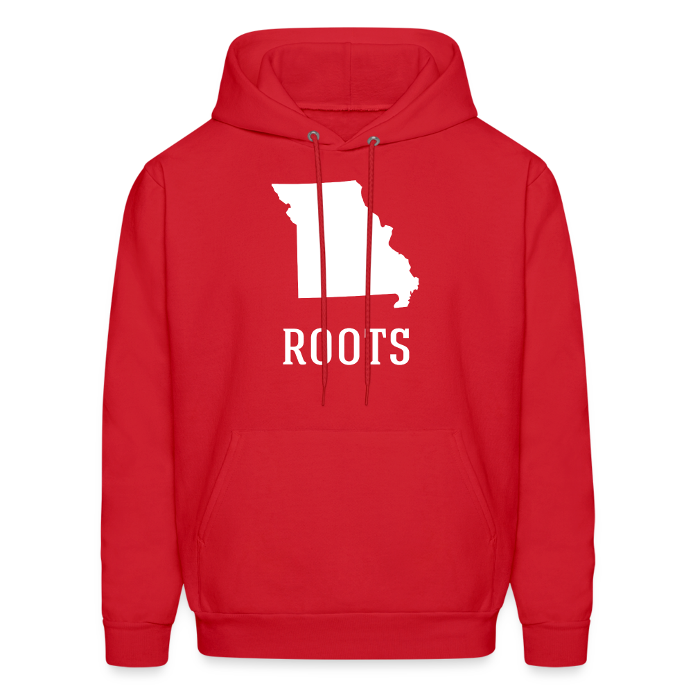 S00025 Missouri - Roots  Men's Hoodie - red
