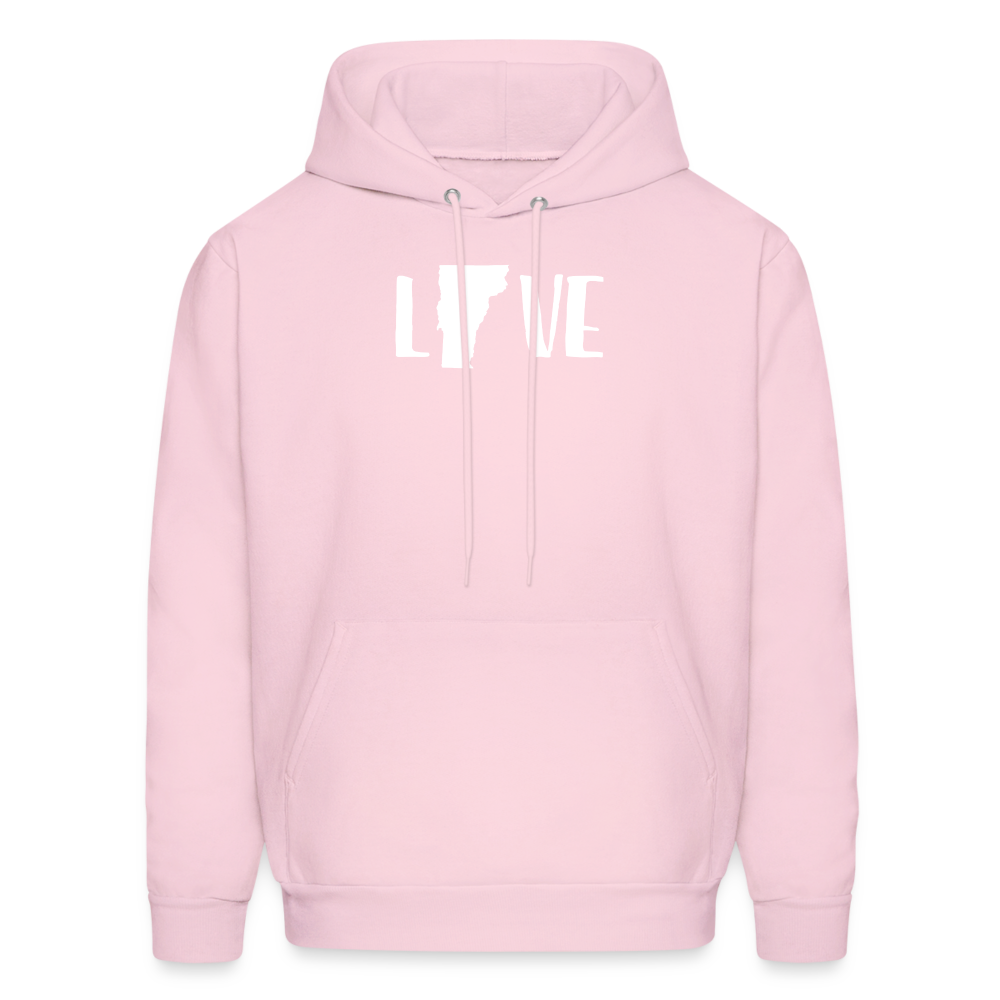 S00045 Vermont -Love Men's Hoodie - pale pink