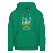 Occupational therapist Hoodie - This is what an awesome Occupational therapist looks like S00073 Men's Hoodie - kelly green