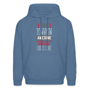This is what an awesome Insurance Sales Agent looks like S00091 Men's Hoodie - denim blue