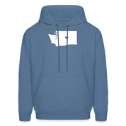 S00047 Washington -Love Men's Hoodie - denim blue