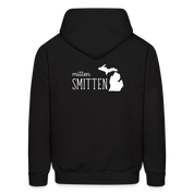 S00022 Michigan Mitten smitten Men's Hoodie - black