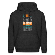 Computer system analyst Hoodie - This is what an awesome Computer system analyst looks like  S00064 Men's Hoodie - charcoal grey
